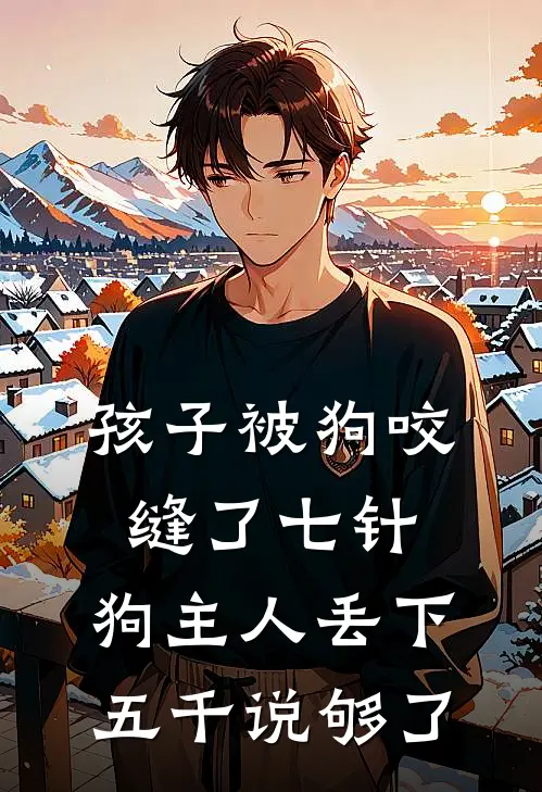 孩子被狗咬缝了七针，狗主人丢下五千说够了