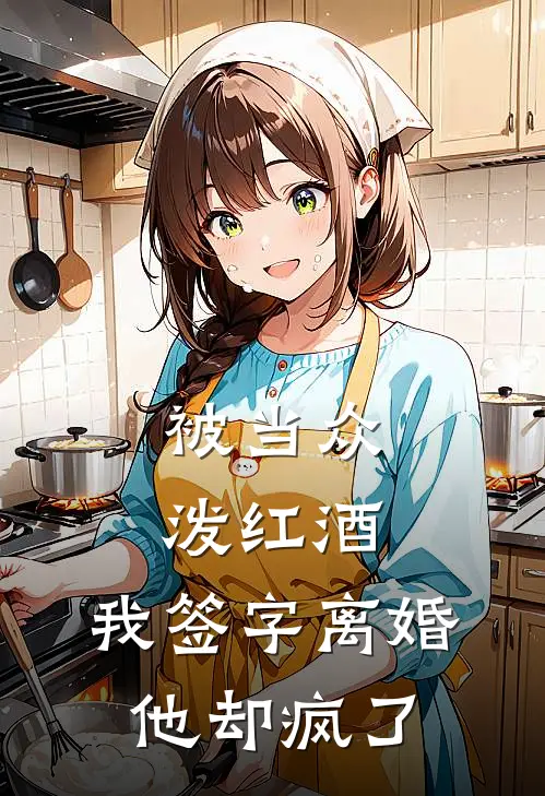 被当众泼红酒，我签字离婚他却疯了