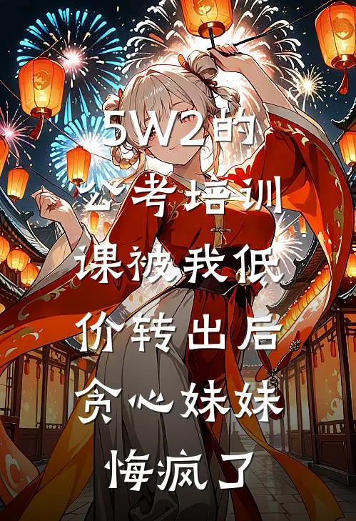 5W2的公考培训课被我低价转出后，贪心妹妹悔疯了