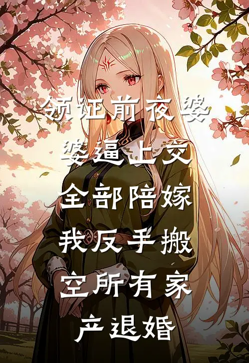 领证前夜婆婆逼上交全部陪嫁，我反手搬空所有家产退婚