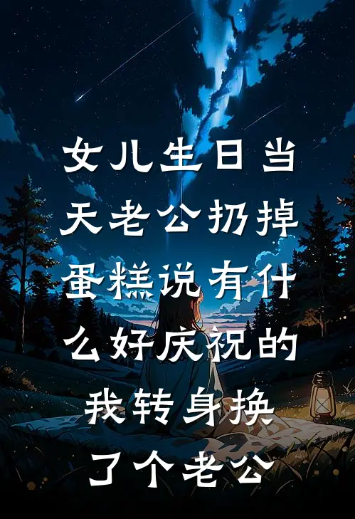 女儿生日当天老公扔掉蛋糕说有什么好庆祝的，我转身换了个老公
