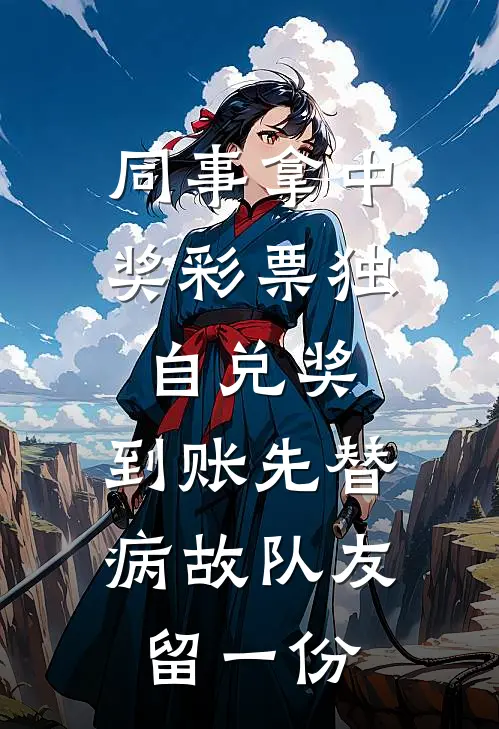 同事拿中奖彩票独自兑奖，到账先替病故队友留一份