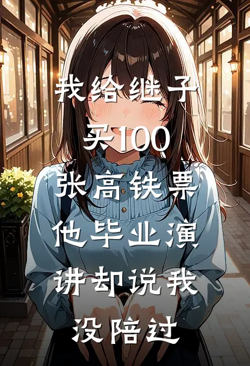 我给继子买100张高铁票，他毕业演讲却说我没陪过