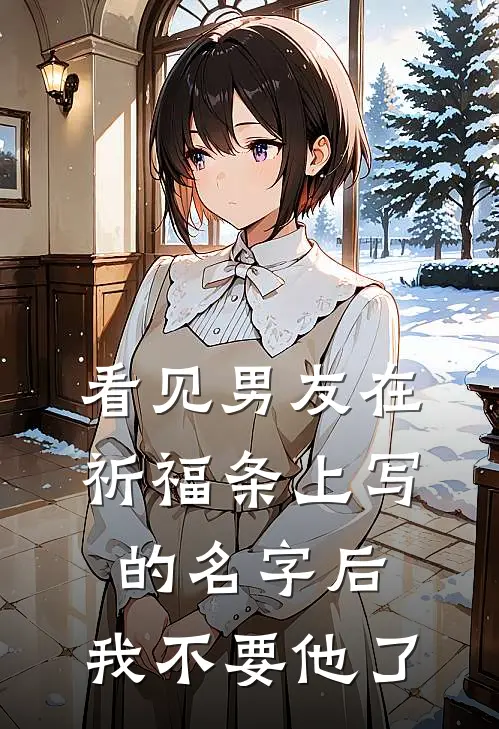 看见男友在祈福条上写的名字后，我不要他了
