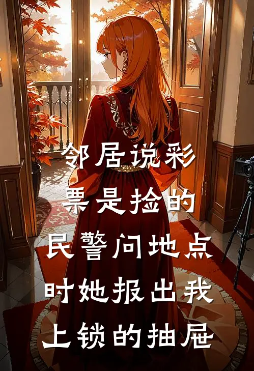 邻居说彩票是捡的，民警问地点时她报出我上锁的抽屉