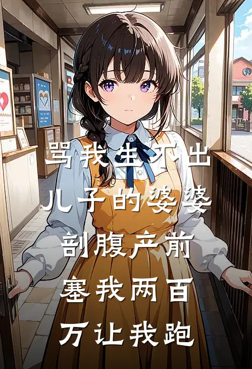 骂我生不出儿子的婆婆，剖腹产前塞我两百万让我跑