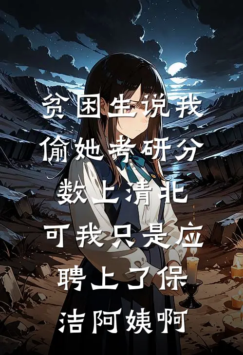 贫困生说我偷她考研分数上清北，可我只是应聘上了保洁阿姨啊