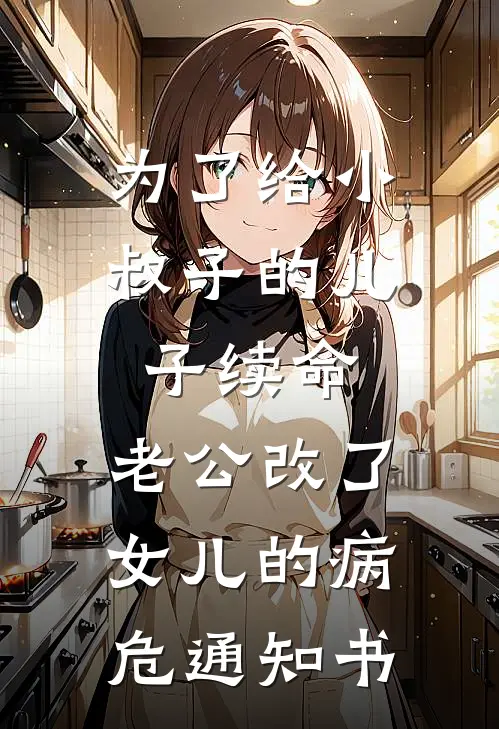 为了给小叔子的儿子续命，老公改了女儿的病危通知书