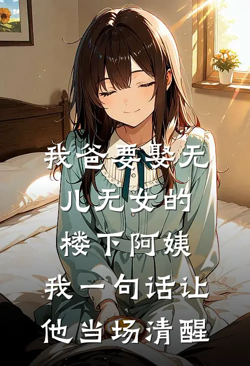 我爸要娶无儿无女的楼下阿姨，我一句话让他当场清醒