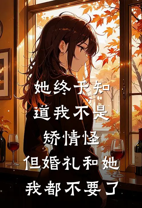 她终于知道我不是矫情怪，但婚礼和她我都不要了