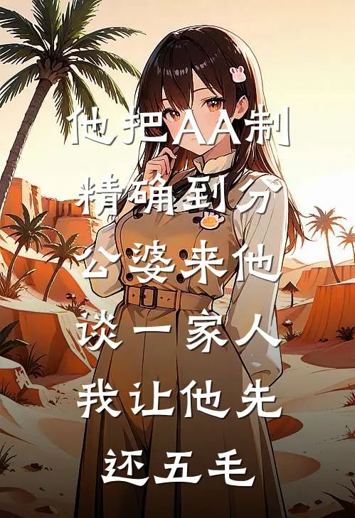 周凯陈静(他把AA制精确到分，公婆来他谈一家人，我让他先还五毛)完结版免费在线阅读_《他把AA制精确到分，公婆来他谈一家人，我让他先还五毛》全章节阅读