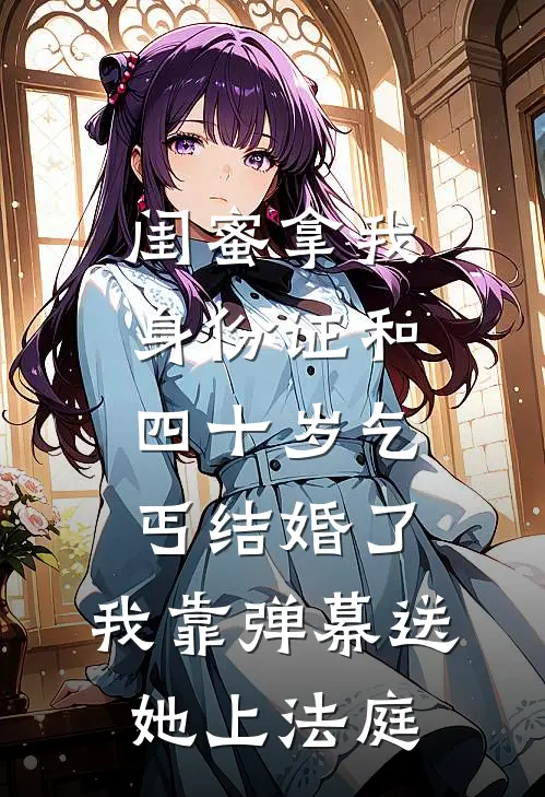 闺蜜拿我身份证和四十岁乞丐结婚了，我靠弹幕送她上法庭