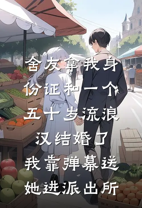 舍友拿我身份证和一个五十岁流浪汉结婚了，我靠弹幕送她进派出所