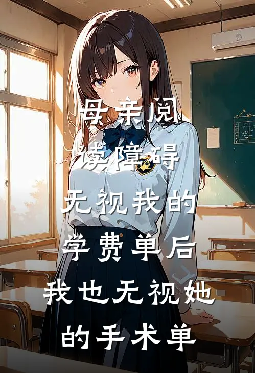 母亲阅读障碍，无视我的学费单后，我也无视她的手术单