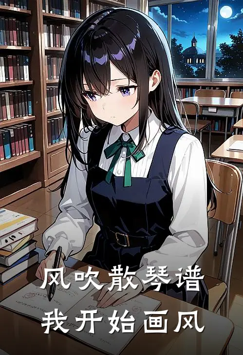 风吹散琴谱，我开始画风