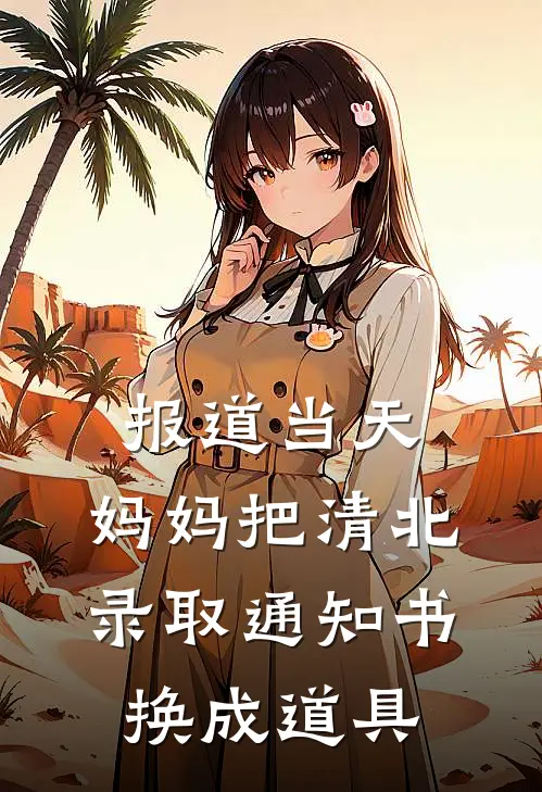 报道当天，妈妈把清北录取通知书换成道具