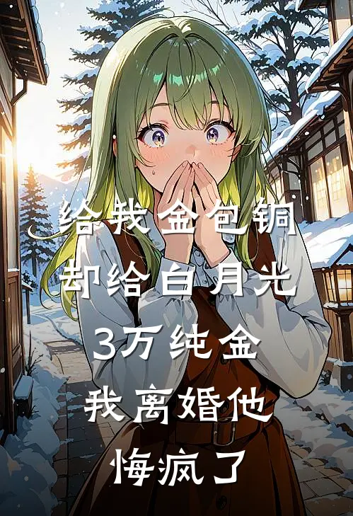 给我金包铜却给白月光3万纯金，我离婚他悔疯了