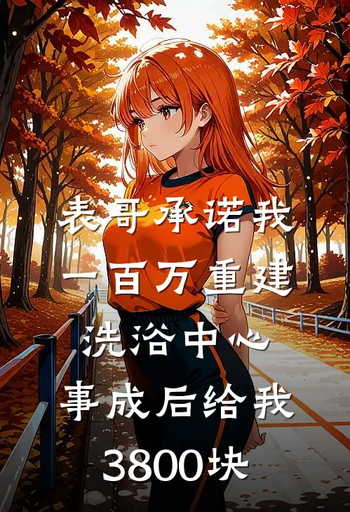 表哥承诺我一百万重建洗浴中心，事成后给我3800块