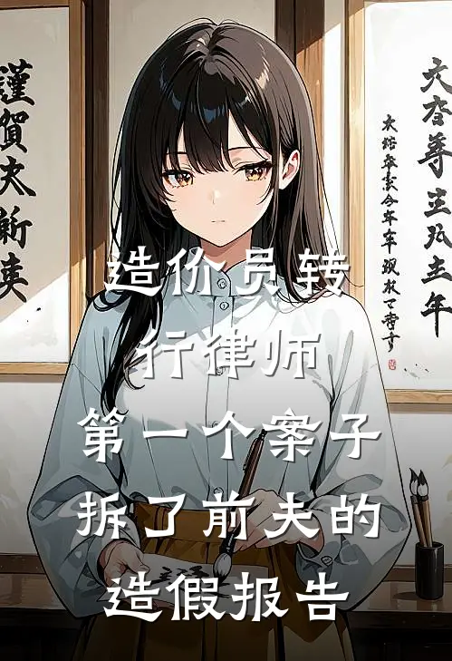 造价员转行律师，第一个案子拆了前夫的造假报告