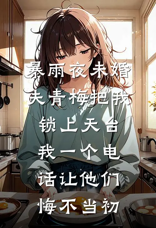暴雨夜未婚夫青梅把我锁上天台，我一个电话让他们悔不当初