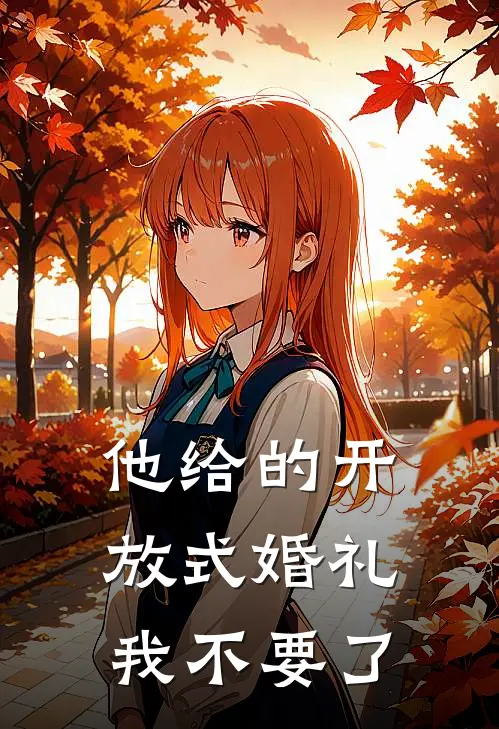 他给的开放式婚礼，我不要了