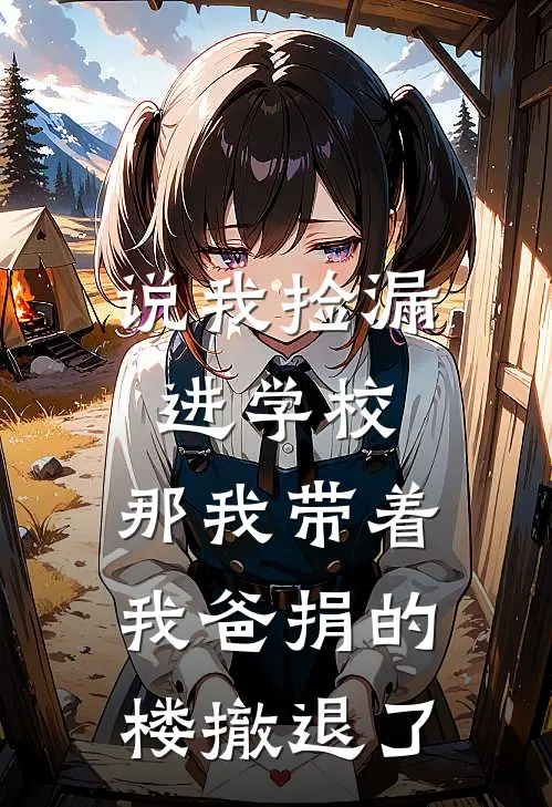 说我捡漏进学校，那我带着我爸捐的楼撤退了