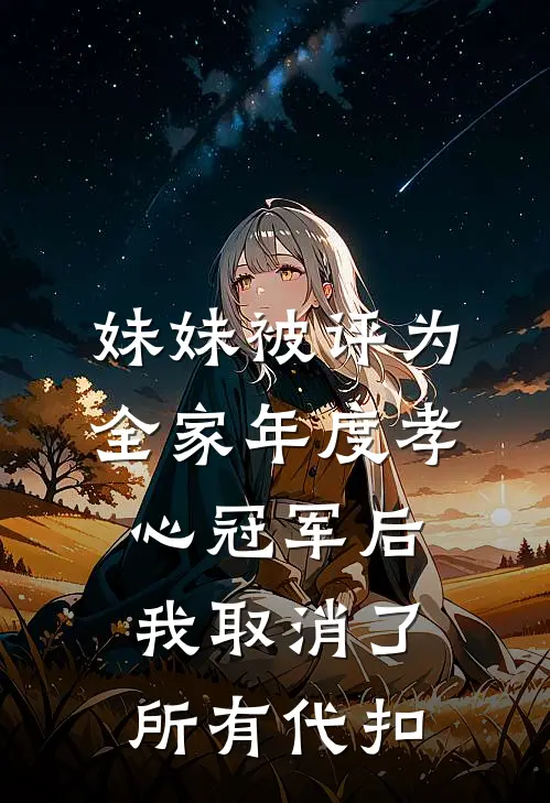 妹妹被评为全家年度孝心冠军后，我取消了所有代扣