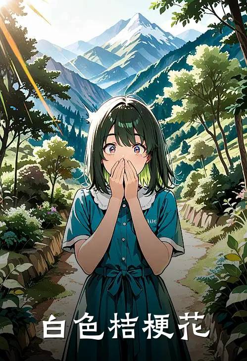 白色桔梗花