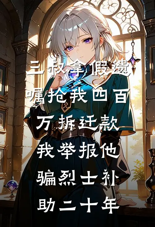 三叔拿假遗嘱抢我四百万拆迁款，我举报他骗烈士补助二十年