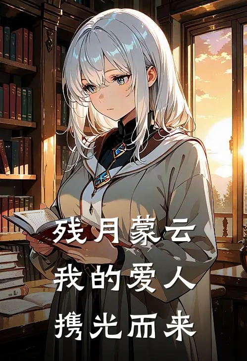残月蒙云，我的爱人携光而来