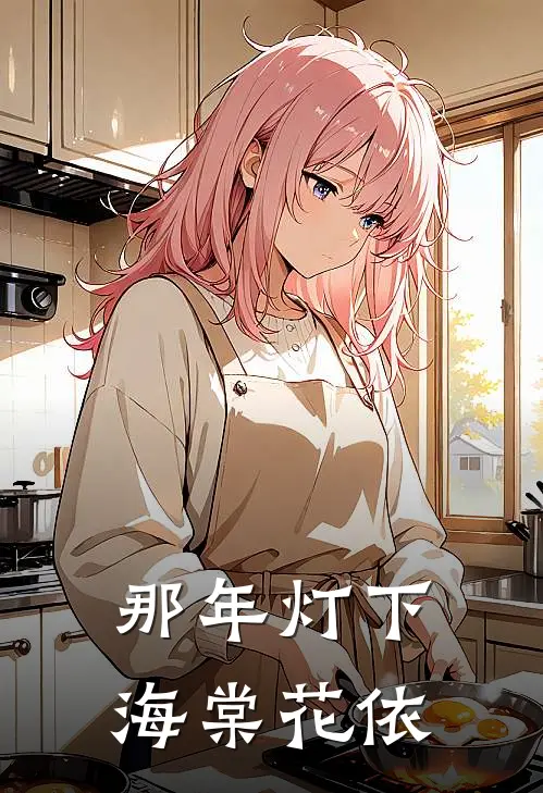 那年灯下，海棠花依