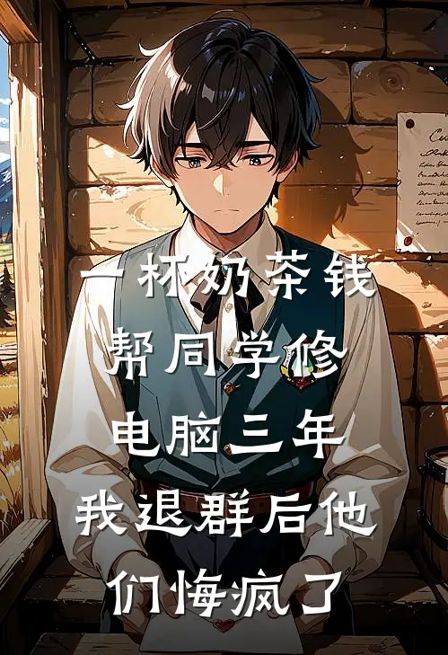 一杯奶茶钱帮同学修电脑三年，我退群后他们悔疯了