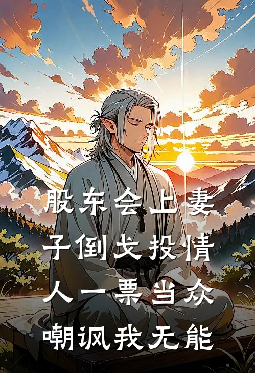 股东会上妻子倒戈投情人一票当众嘲讽我无能
