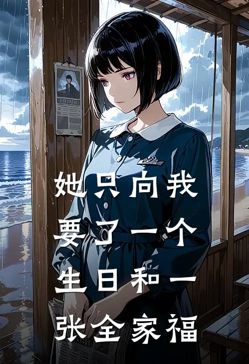 她只向我要了一个生日和一张全家福