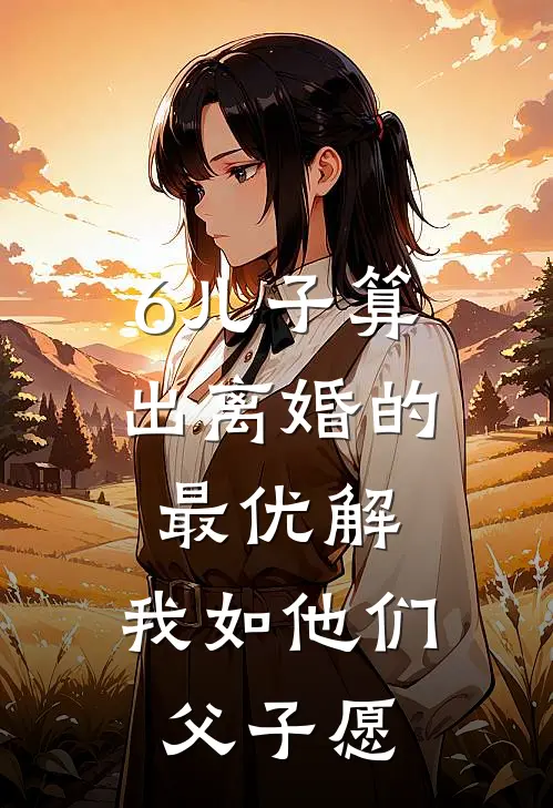 6儿子算出离婚的最优解，我如他们父子愿