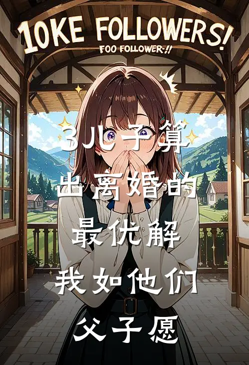 3儿子算出离婚的最优解，我如他们父子愿