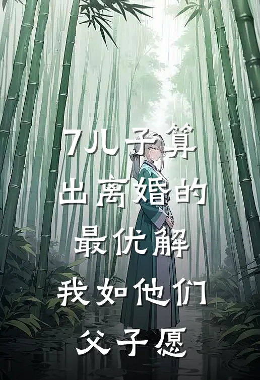 7儿子算出离婚的最优解，我如他们父子愿