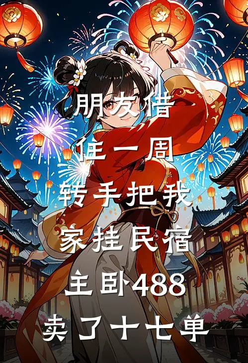 朋友借住一周，转手把我家挂民宿，主卧488卖了十七单