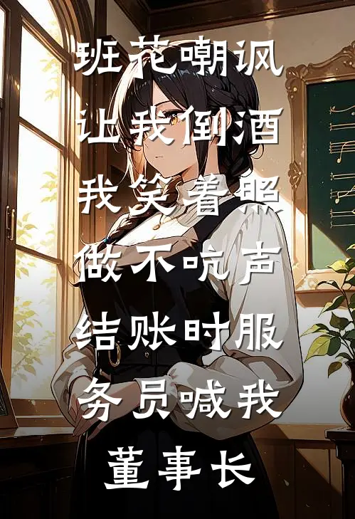 班花嘲讽让我倒酒，我笑着照做不吭声，结账时服务员喊我董事长