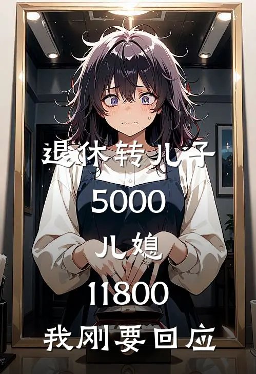 退休转儿子5000，儿媳：11800我刚要回应