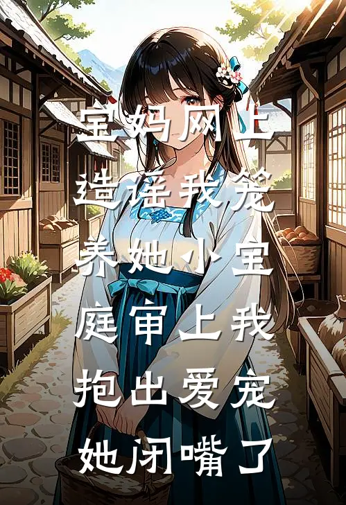宝妈网上造谣我笼养她小宝，庭审上我抱出爱宠她闭嘴了