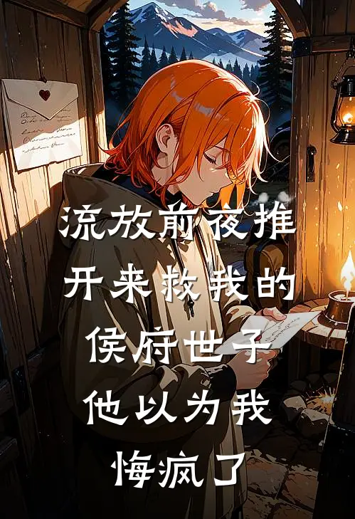 流放前夜推开来救我的侯府世子，他以为我悔疯了