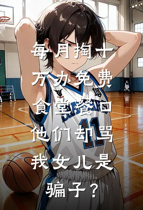 每月掏十万办免费食堂餐口，他们却骂我女儿是骗子？