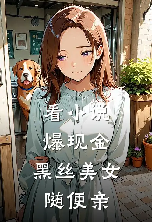 看小说爆现金，黑丝美女随便亲