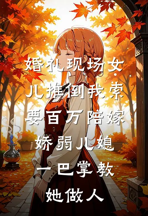 婚礼现场女儿推倒我索要百万陪嫁，娇弱儿媳一巴掌教她做人