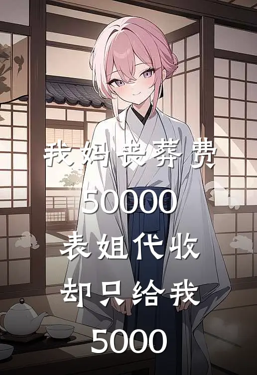 我妈丧葬费50000，表姐代收却只给我5000