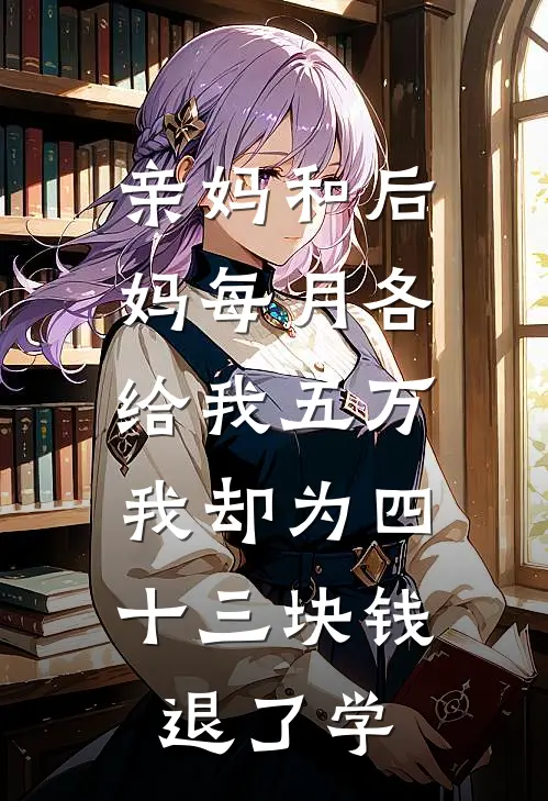 亲妈和后妈每月各给我五万，我却为四十三块钱退了学