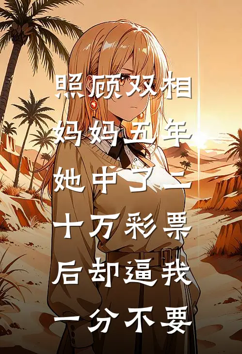照顾双相妈妈五年，她中了二十万彩票后却逼我一分不要