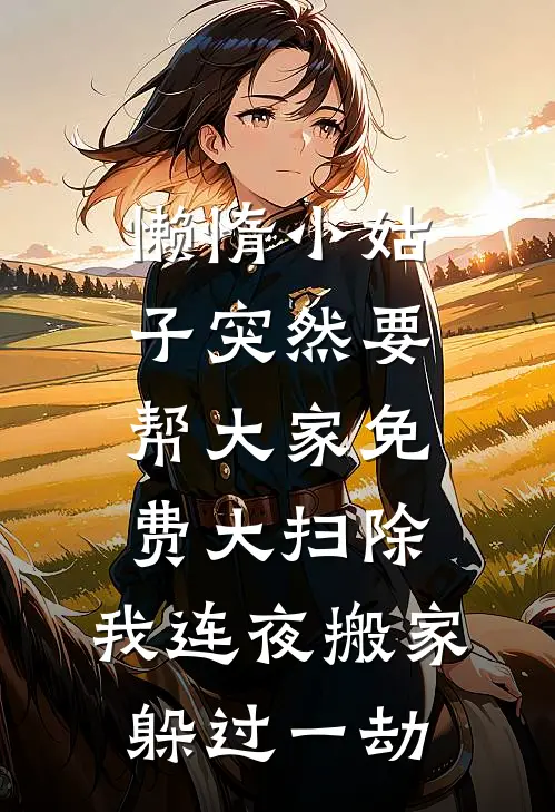 懒惰小姑子突然要帮大家免费大扫除，我连夜搬家躲过一劫