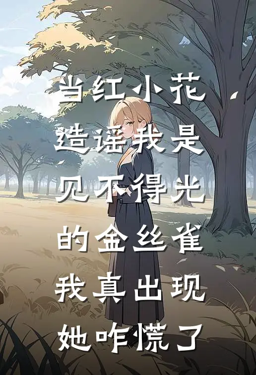 当红小花造谣我是见不得光的金丝雀，我真出现她咋慌了